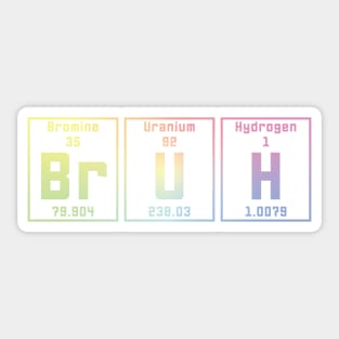 BRUH Element Sticker